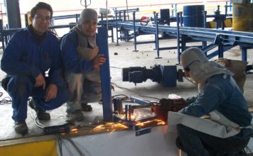 Mantenimiento y pintado de estructuras metálicas