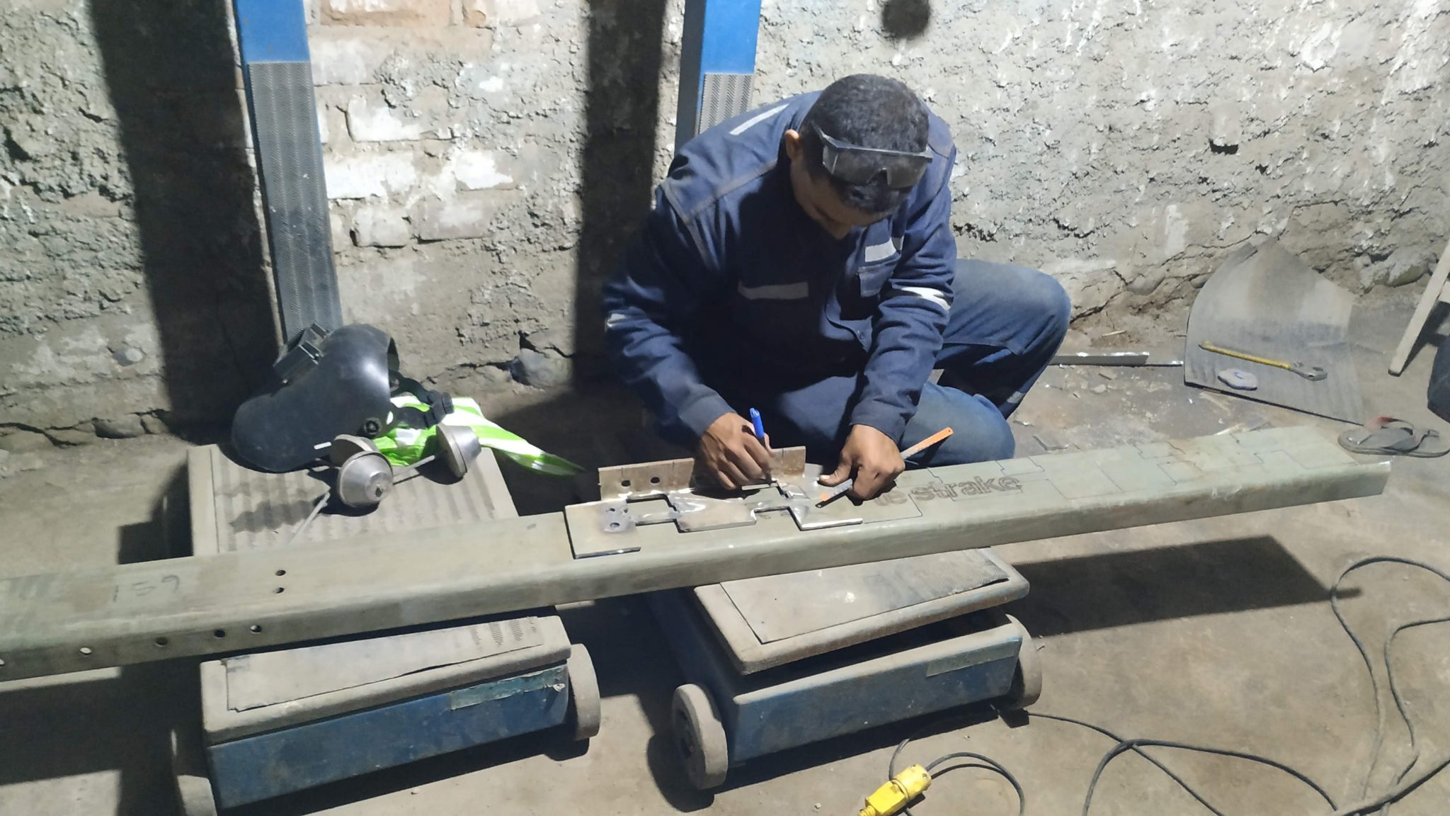 Paeras Mantenimiento a balanzas paperas para pesado de balones de gas